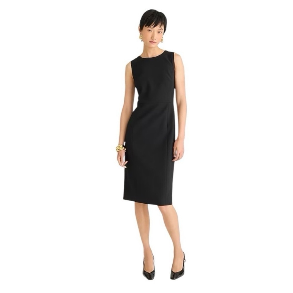 J. Crew Sz 12 Four Season Sheath Dress Style BK699 NWT Classic Career